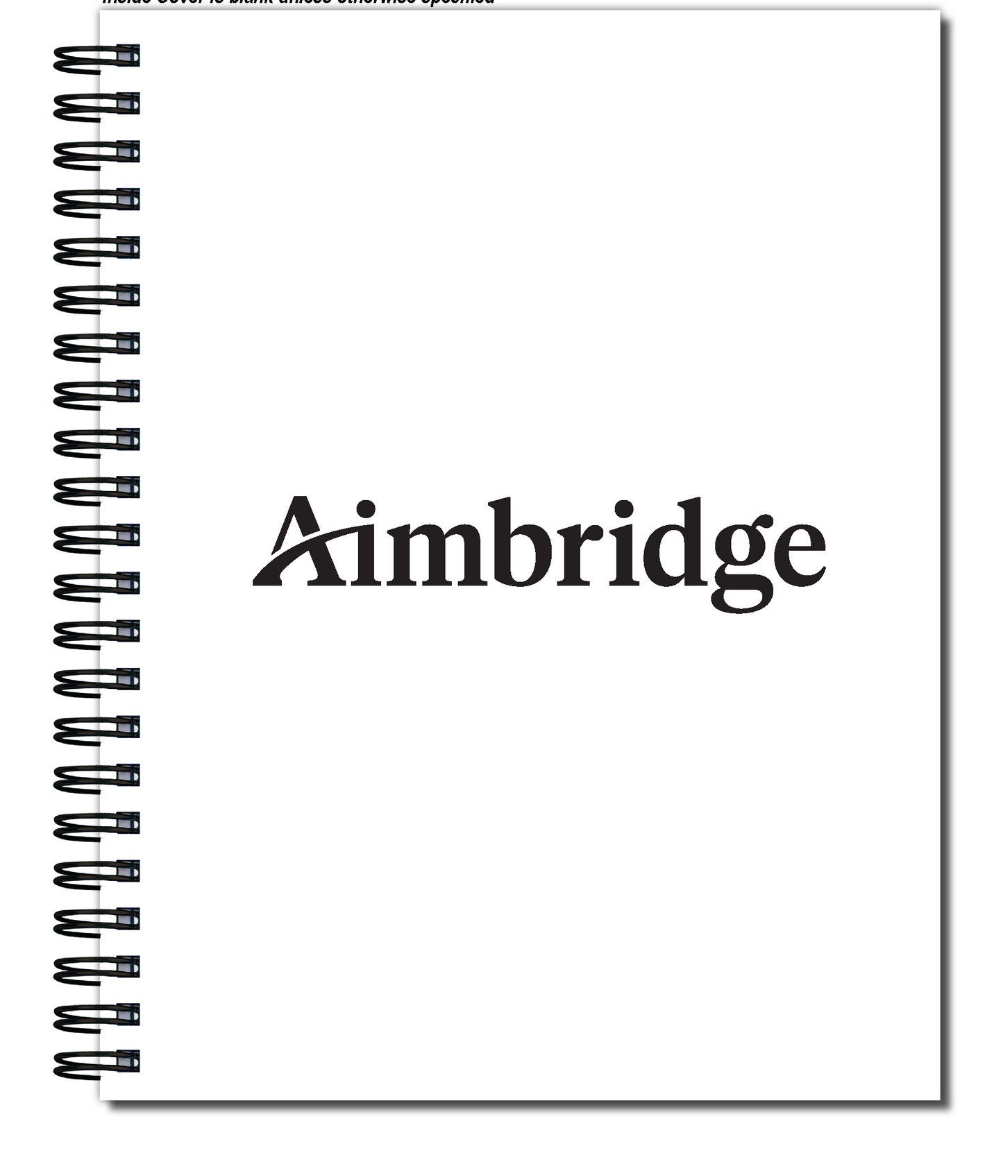 Aimbridge Hardback Spiral Journal
