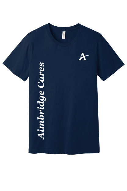 Aimbridge Cares Volunteer Navy Bella & Canvas Unisex Tee