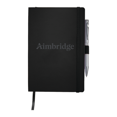 Aimbridge 5.5 x 8" Black Soft Bound Journal