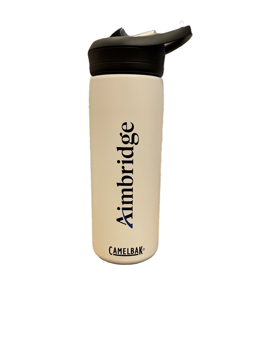 White 24oz CamelBak Tumbler with Straw